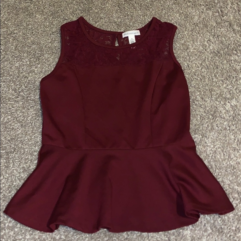 Great condition, size medium red blouse
